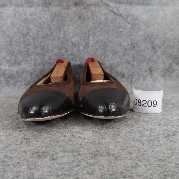 Naturalizer Shoes Womens 7 Loafer Flats Fashion Classic Career Cap Toe Leather - Picture 4 of 16